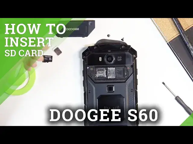 'Video thumbnail for How to Put SIM and SD Card to DOOGEE S60 – Insert SIM and SD Card'