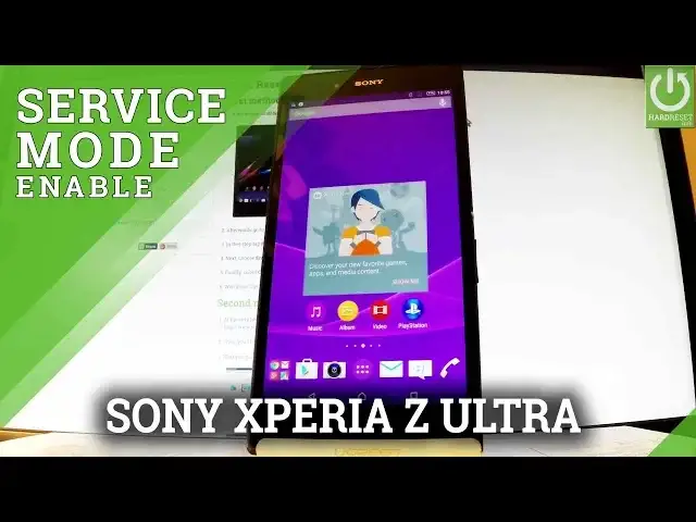 'Video thumbnail for Service Mode SONY Xperia Z Ultra - Service Menu / Code/ Tricks'