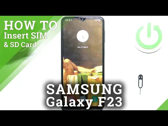 Video thumbnail for How to Insert SIM and SD cards to SAMSUNG Galaxy F23
