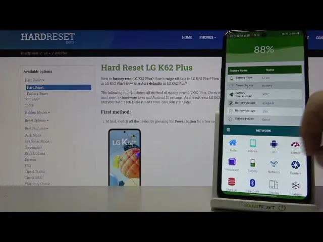 'Video thumbnail for LG K62 Plus - CPU-Z Pro Specification'