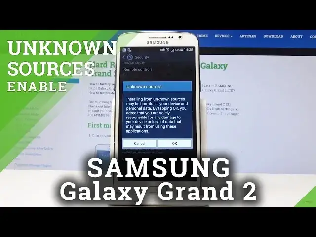 'Video thumbnail for How to Enable Unknown Sources in SAMSUNG Galaxy Grand 2 - Install App'