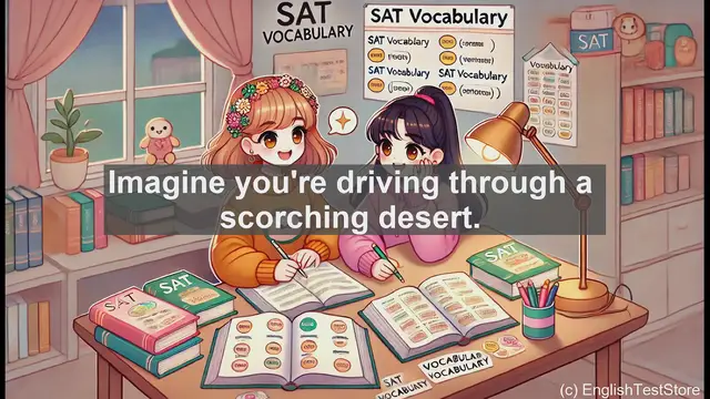 Video thumbnail for 5000 Must Know SAT Vocabulary - SAT Vocabulary: Understanding and Using 'Mirage'