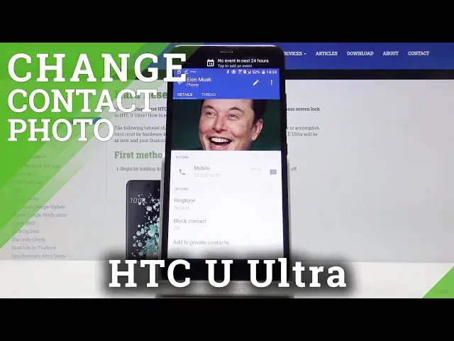'Video thumbnail for How to Add Photo to Contact in HTC U Ultra - Personalize Contact List'