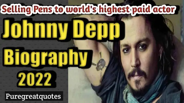 'Video thumbnail for Johnny Depp Biography 2022 | Johnny Depp lifestyle 2022'