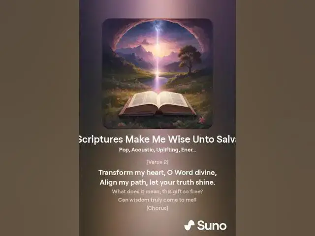 Video thumbnail for The Scriptures Make Me Wise Unto Salvation