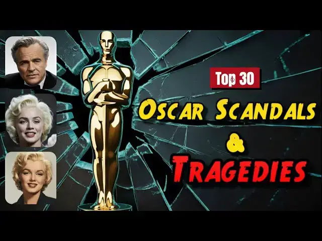 Video thumbnail for Top 30 Oscar Scandals & Tragedies