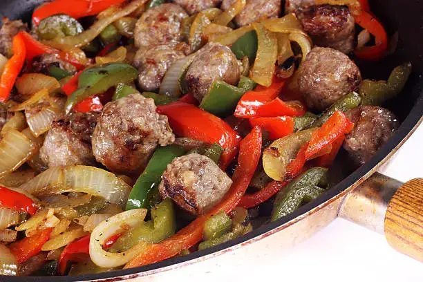 Video thumbnail for Italian Sausage and Peppers