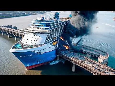 Video thumbnail for BIGGEST SHIP COLLISIONS AND MISTAKES CAUGHT ON CAMERA