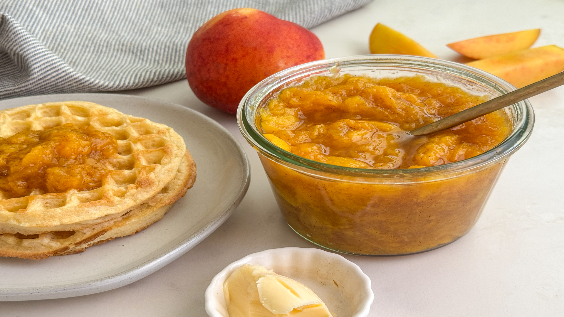 Video thumbnail for This Gilmore Girls-Inspired Peach Sauce Will Take Your Tastebuds To Stars Hollow