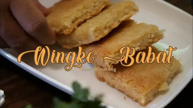'Video thumbnail for Resep Wingko Babat Oven khas Semarang'