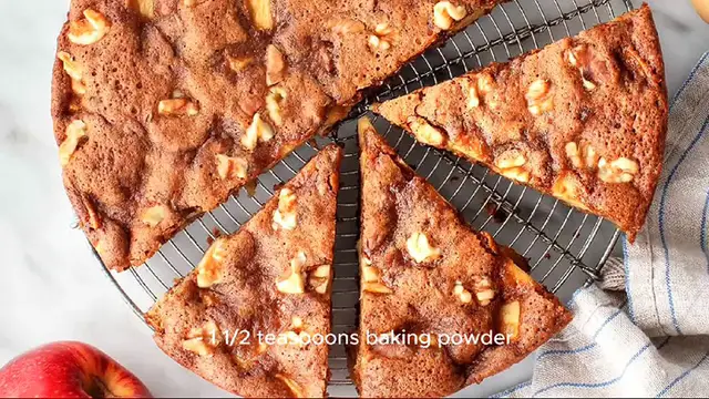 Video thumbnail for apple cake recipe