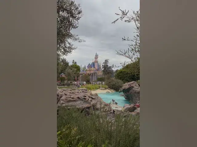 Video thumbnail for A Lovely View at Disneyland Today!