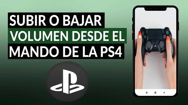 Video thumbnail for Cómo subir o bajar el volumen desde el mando de la PS4 - El sonido en tus manos