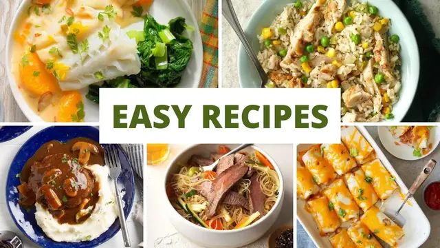 Video thumbnail for easy recipes
