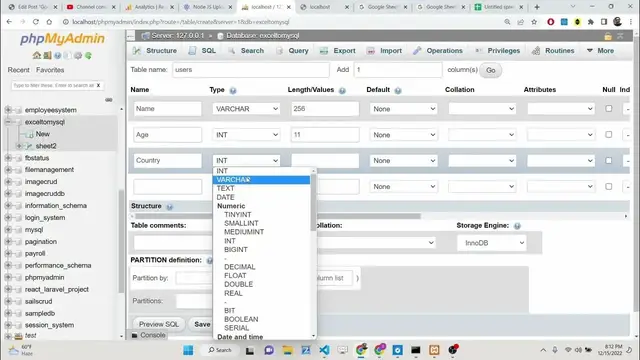 Video thumbnail for How to Import Google Sheet Data in MySQL Table & Database