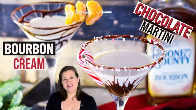 'Video thumbnail for Bourbon Cream Chocolate Martini #cocktail #chocolatemartini #recipe'