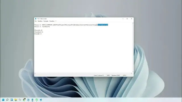 Video thumbnail for Come ingrandire la Barra delle Applicazioni su Windows 11