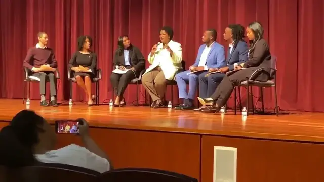 Video thumbnail for Stacey Abrams Says Six Week Ultrasound Heartbeats Are “Manufactured” to Control Women