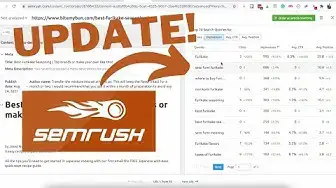Video thumbnail for Updating old content with Semrush content audit tool & SurferSEO