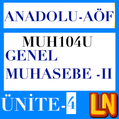 Video thumbnail for MUH104U Genel Muhasebe 2 Ünite 1
