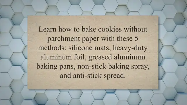 Video thumbnail for How To Bake Cookies Without Parchment Paper? In 2023