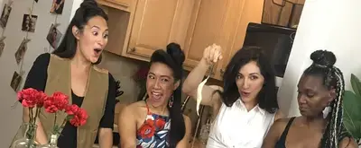 'Video thumbnail for Backstage Bite with Katie Lynch: The Fates of HADESTOWN are Livin' It Up in the Kitchen!'