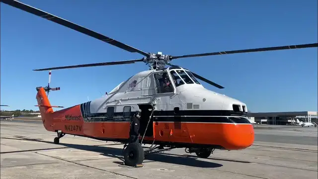 Video thumbnail for S.58 Sikorsky Visiting KPDK