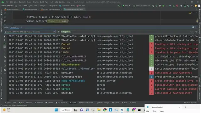 Video thumbnail for Android Project to Integrate Google OAuth2 Login & Logout System & Save Profile in SharedPreferences