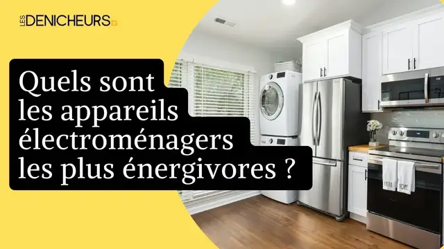 Video thumbnail for ⚡ Liste des 5 appareils du quotidien les plus énergivores à la maison ! 🏠