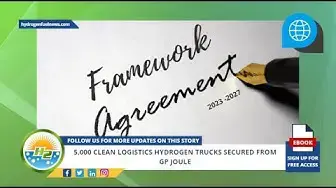 Video thumbnail for German Version - 5,000 Clean Logistics hydrogen trucks secured from GP Joule