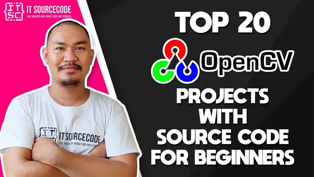 Video thumbnail for OpenCV Projects with Source Code for Beginners | Best OpenCV Projects 2021