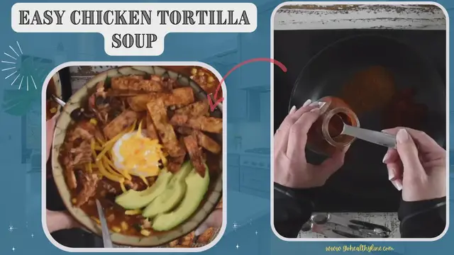 'Video thumbnail for Easy Chicken Tortilla Soup'