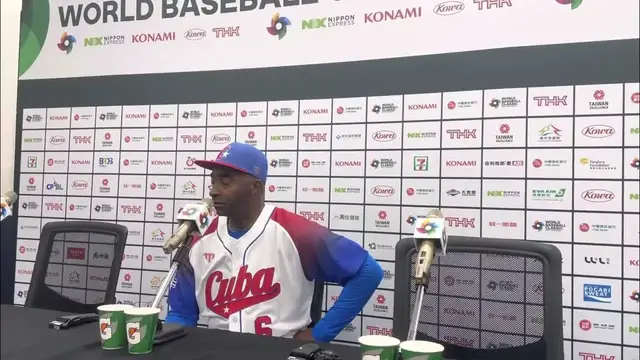 Video thumbnail for Cuba pierde ante Italia en el Clásico Mundial. Conferencia de prensa con Armando Jhonson
