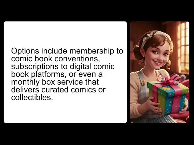 Video thumbnail for Great Gifts for Comic Book Collectors