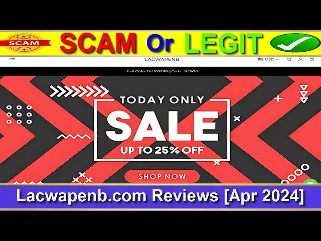 Video thumbnail for Lacwapenb Reviews (April 2024) - Is This A Legit E-Commerce Site? Find Out! | Product Review