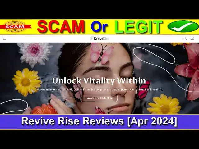 Video thumbnail for Revive Rise Reviews (April 2024) - Is Reviverise A Legit E-Commerce Site? Find Out! | Product Review