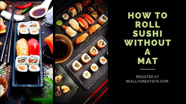 Video thumbnail for How to Roll Sushi Without a Mat – Easy Homemade Sushi! (2021)