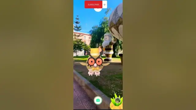 Video thumbnail for HOOTHOOT PARTY HAT 2022 AR + VIDEO IN TARANTO (PUGLIA - ITALY ) #shorts #pokemon #italy