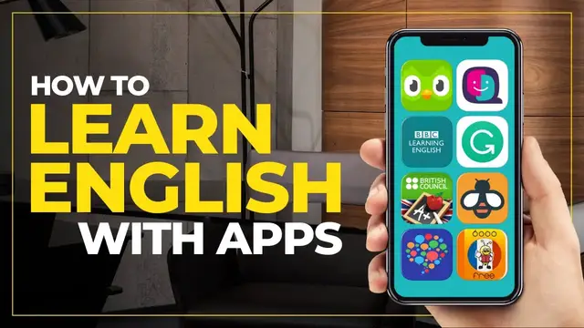 Video thumbnail for How to LEARN ENGLISH with APPs 📱