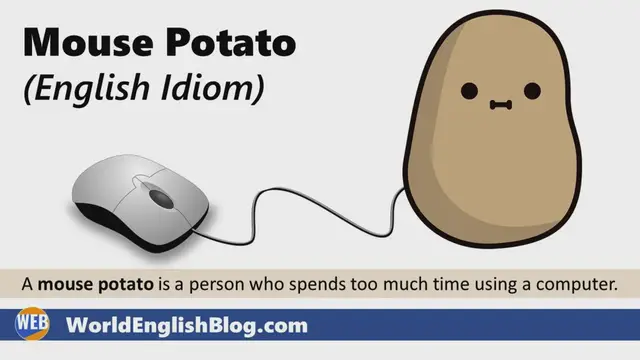 Video thumbnail for Mouse Potato (English Idiom)