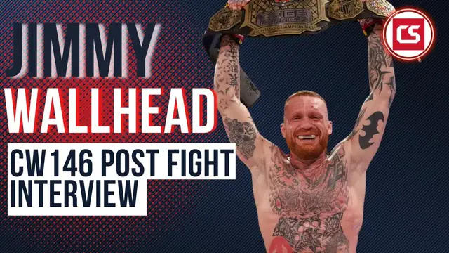 Video thumbnail for Jimmy Wallhead: Cage Warriors 146 Post-Fight Interview - Combat Sports UK