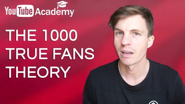 Video thumbnail for The 1000 True Fans Theory - Why You Don't Need a Huge Following
