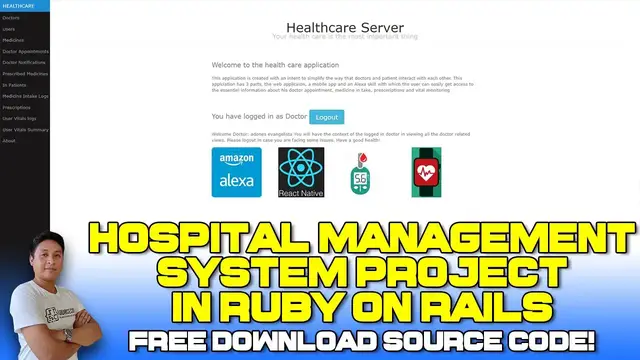 Video thumbnail for Hospital Management System Project in Ruby on Rails with Source Code (Free Download) 2022