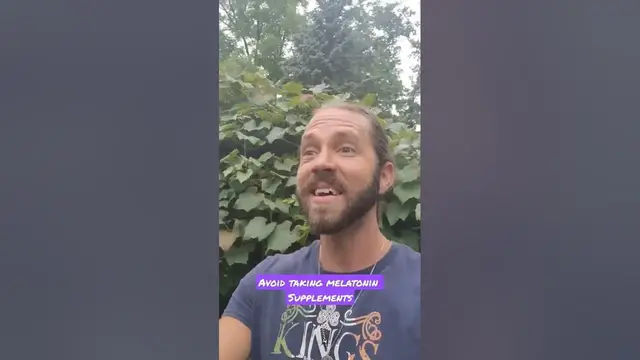 Video thumbnail for Avoid Taking Melatonin Supplements