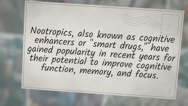 Video thumbnail for Unlocking the Potential of Nootropics for ADHD: Understanding Effects, Popular Options, and Risks