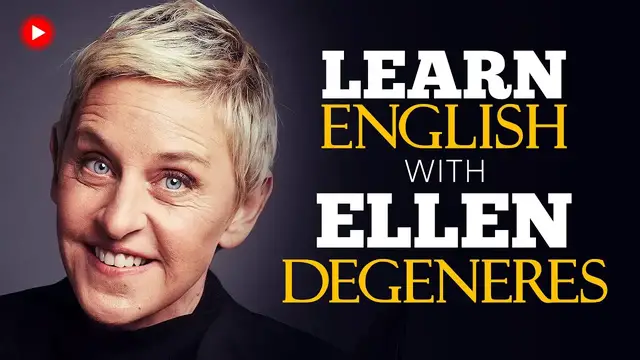 Video thumbnail for LEARN ENGLISH with ELLEN DEGENERES (English Speeches)