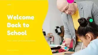 Video thumbnail for Back to School Presentation Template for PowerPoint and Google Slides