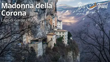 'Video thumbnail for Madonna della Corona at Lago di Garda in Italy'