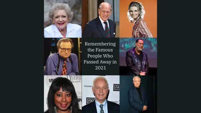 Video thumbnail for Notable and Celebrity Deaths 2021