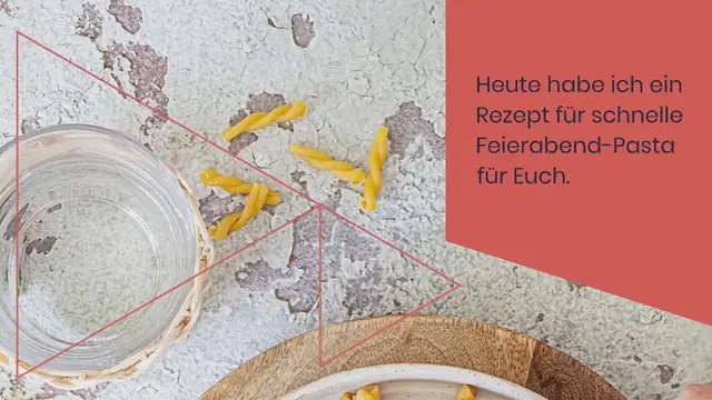 Video thumbnail for Schnelle Feierabend-Pasta {feierabendessen}